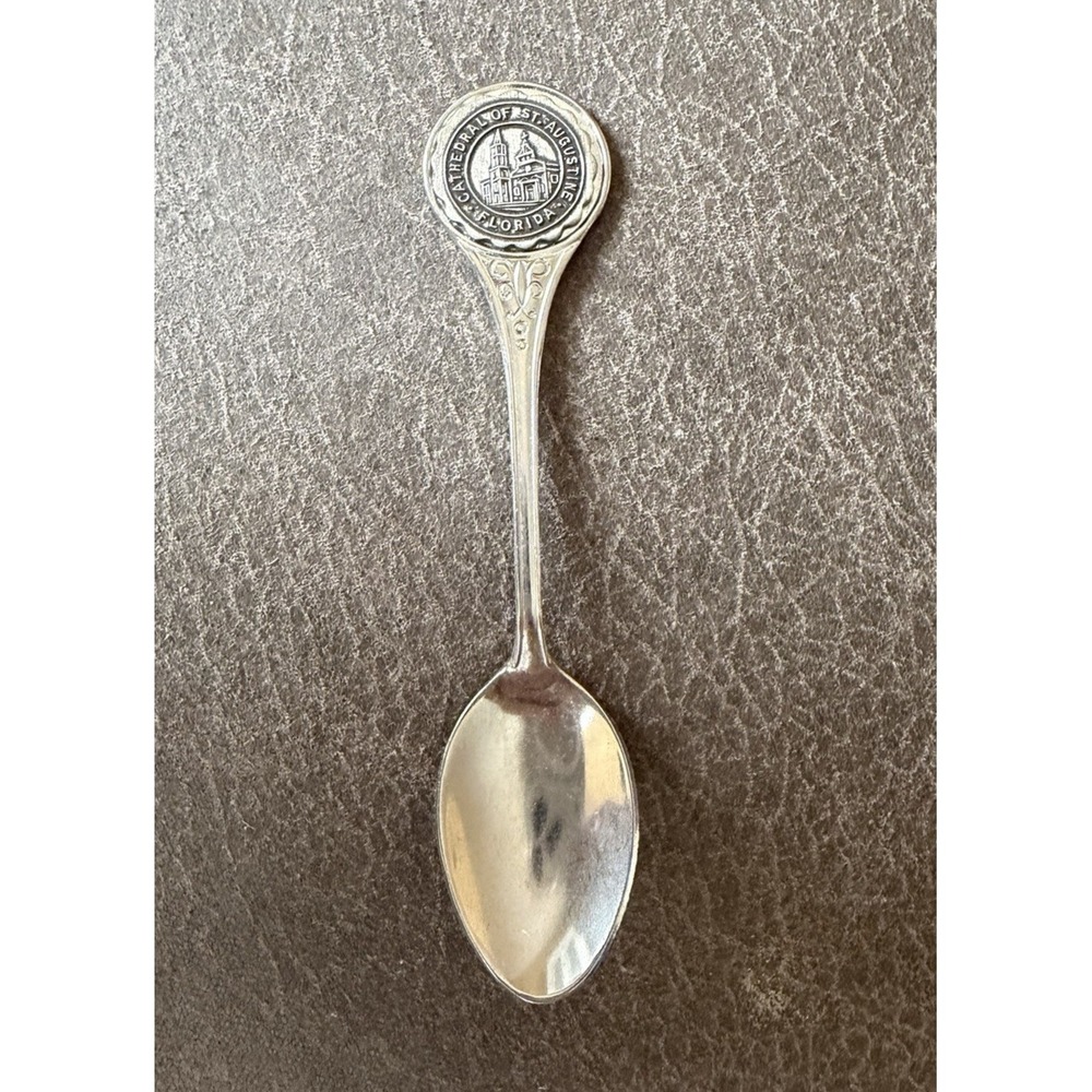 Cathedral of St Augustine Florida Vintage Souvenir Spoon Collectible‎
